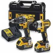 Aku sada kombo nářadí 18V 2x5,0 Ah Dewalt DCK268P2T