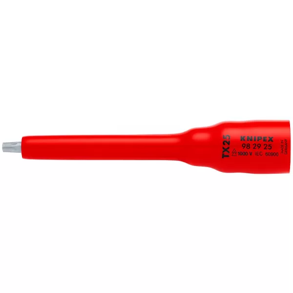 Nasazovací nástrčné klíče Knipex na šrouby Torx s vnitřním čtyřhranem 3/8"