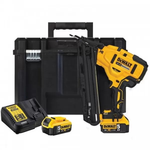 Aku hřebíkovačka DeWalt DCN650P2, 18 V, dokončovací, 2x5,0Ah