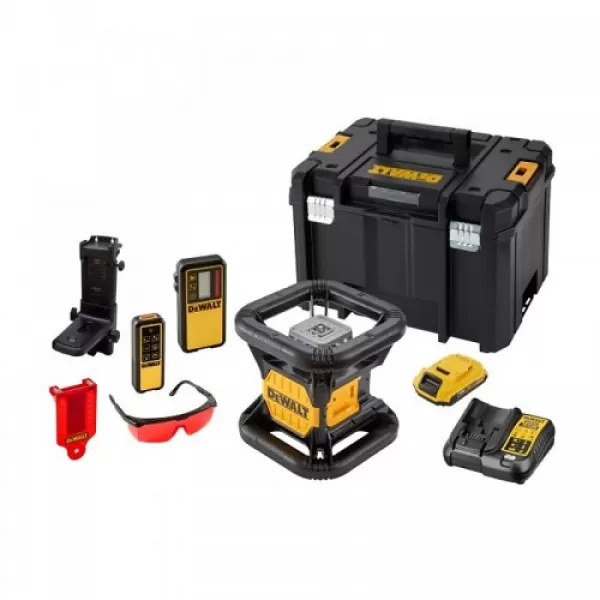Rotační laser s olovnicí 2,0Ah 18V Dewalt DCE079D1R