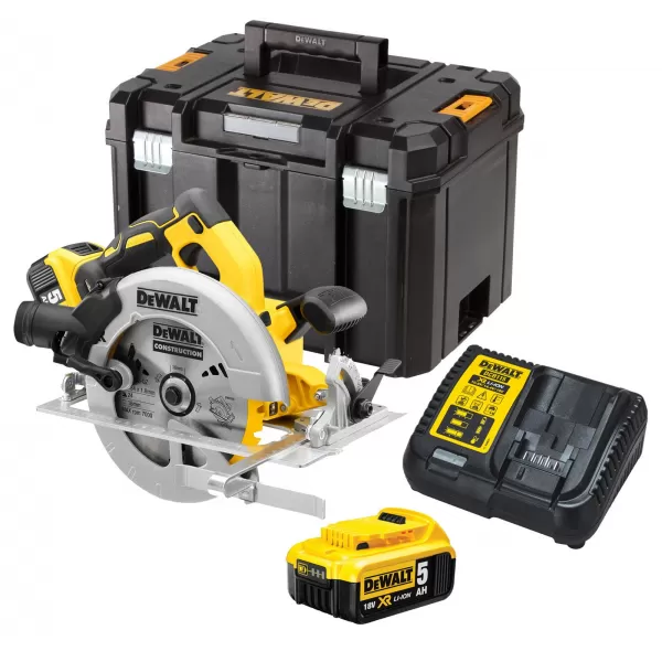 Aku kotoučová pila Dewalt DCS570P2 18 V/ 5,0Ah