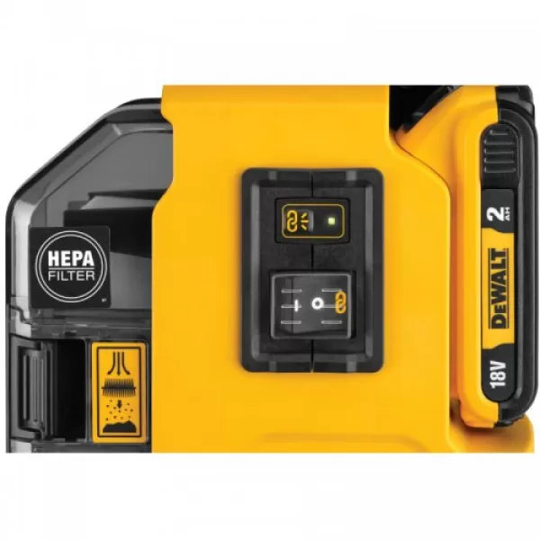 Aku odsavač prachu Dewalt DWH161N 18V solo FLEXVOLT