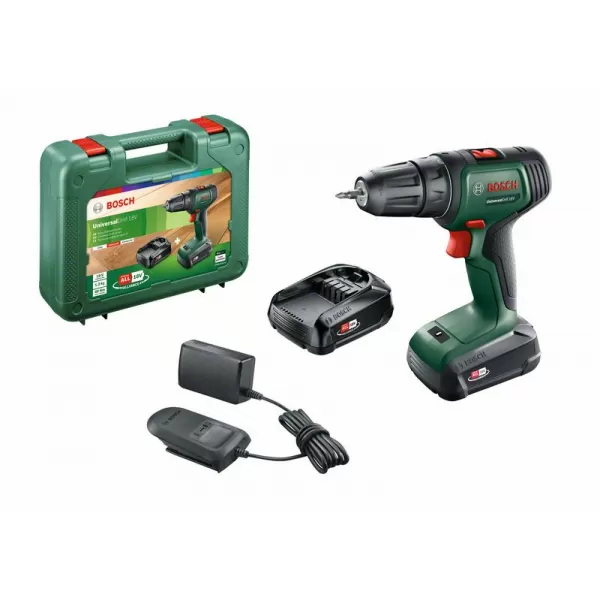 Aku vrtačka Bosch UniversalDrill 18 2x1,5Ah 06039D4002