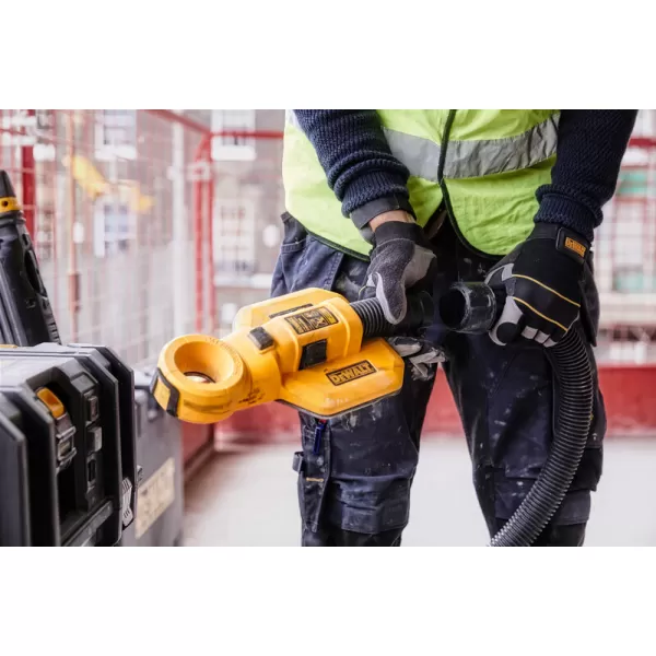Systém odsávání prachu pro SDS Max kladiva Dewalt DWH050