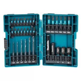 Sada bitů a vrtáků Makita 33ks Impact BLACK B-66896