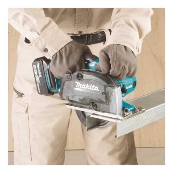 Aku okružní pila na kov Makita DCS552RTJ, Li-ion LXT, 2 x 5,0Ah