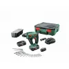 Aku kladivo Bosch 18 V Uneo Maxx 18 Li (2x1,5 Ah) + Systembox +19dílná 060395230K