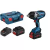 Aku rázový utahovák Bosch GDS 18V-1050 H Professional BITURBO, 2 × 18V/5.0Ah, 3/4", L-BOXX 06019J8522