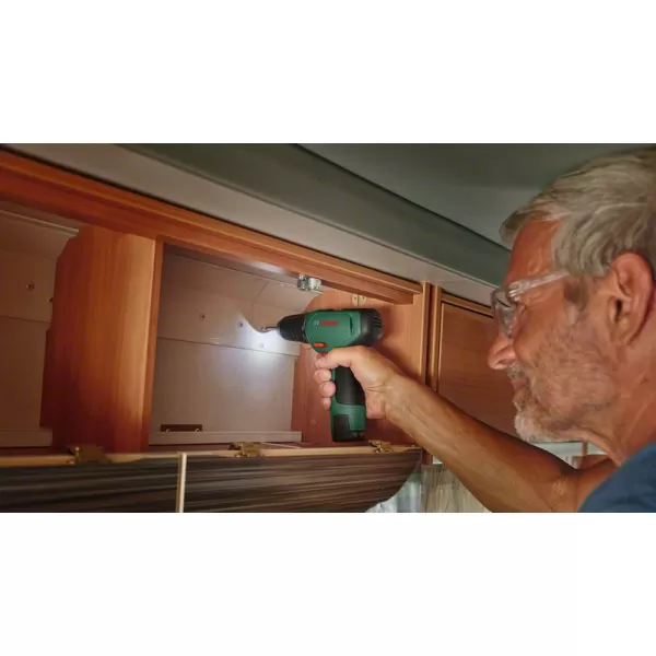 Aku vrtací šroubovák Bosch EasyDrill 1200 (Nico) (2x1,5 Ah) + AC set 06039D3007