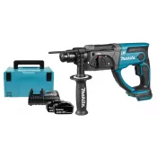Aku vrtací kladivo Makita DHR202RTJ, 2 x aku 18V/5,0Ah
