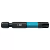 Torzní bit Makita 1/4" Impact Black T40, 50mm 2 ks