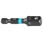 Torzní adaptér Makita 1/4" Impact Black, čtyřhran 3/8", 50mm