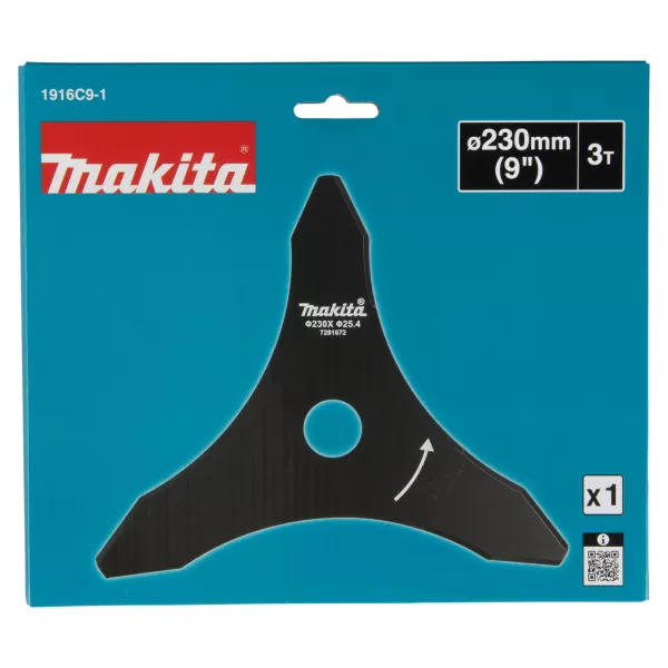 Nůž na buřeň 230x25,4x3mm Makita