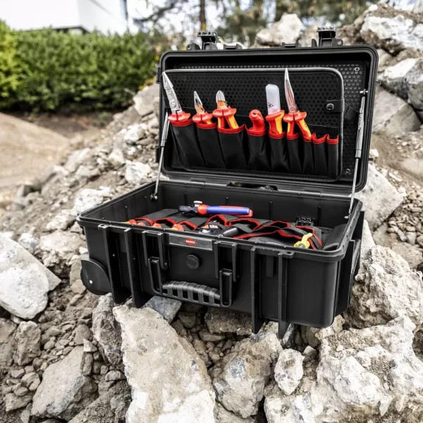 Kufr Robust 23 s nářadím, Elektro 00 21 35 Knipex