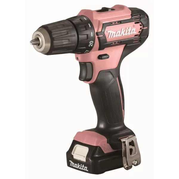 Aku vrtačka Makita DF333DSAP1 Li-ion CXT 12V/2,0Ah - pink