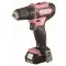 Aku vrtačka Makita DF333DSAP1 Li-ion CXT 12V/2,0Ah - pink