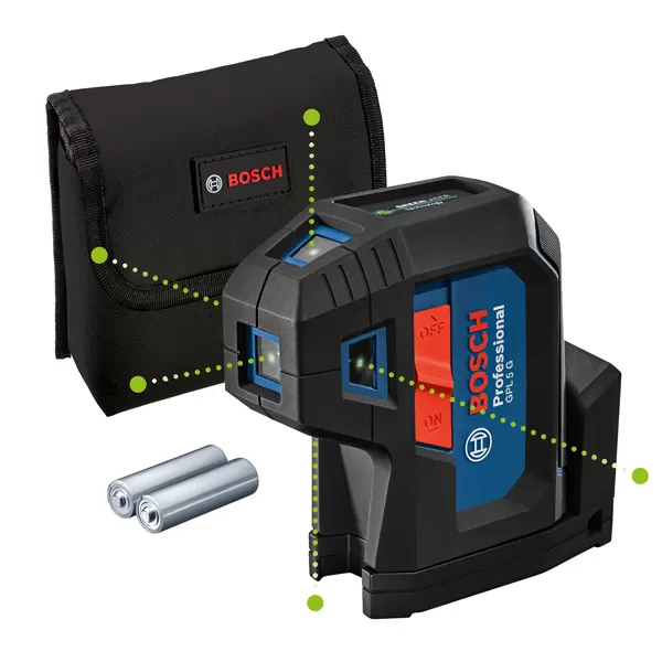 Laser křížový bodový Bosch GPL 5 G Professional 0601066P00