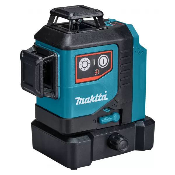 Aku křížový laser Makita SK700D, červený, Li-ion CXT 10,8/12V - solo