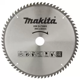 Kotouč pilový na hliník 260x30x70T TCT Makita D-73003