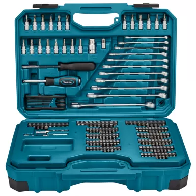 Gola sada + sada nářadí 221ks Makita E-10883