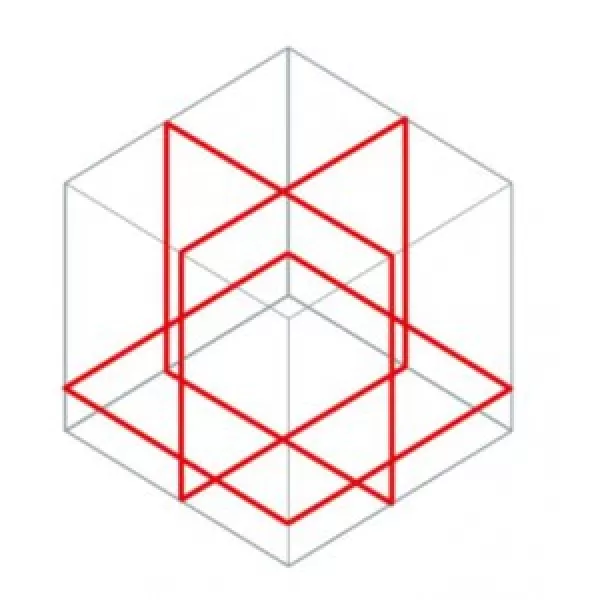 Aku křížový laser Makita SK700D, červený, Li-ion CXT 10,8/12V - solo