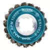 Kartáč miskovitý z nerezového drátu-splétaný drát průměr 0,5mm X-LOCK 80mm Makita