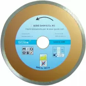 Diamantový kotouč Güde 200x25,4 mm