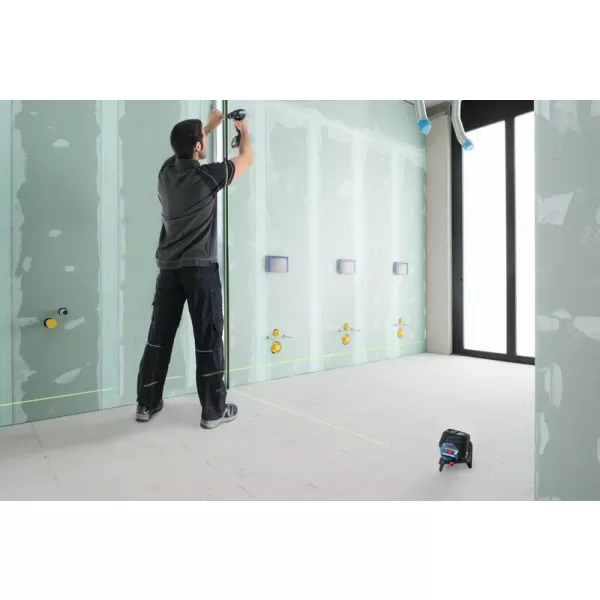 Laser křížový Bosch GCL 2-50 CG+RM2 Professional +12VBat+L-boxx136 0601066H00
