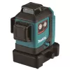 Aku křížový laser Makita SK700D, červený, Li-ion CXT 10,8/12V - solo