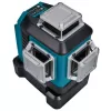 Aku křížový laser Makita SK700GD, zelený laser, Li-ion CXT