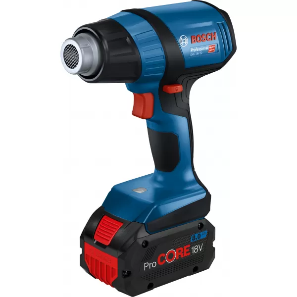 Aku horkovzdušná pistole Bosch GHG 18V-50 + kufr, solo Professional 06012A6501