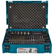 Sada bitů a vrtáků Makita B-69478 SDS-Plus Makpac, 65ks