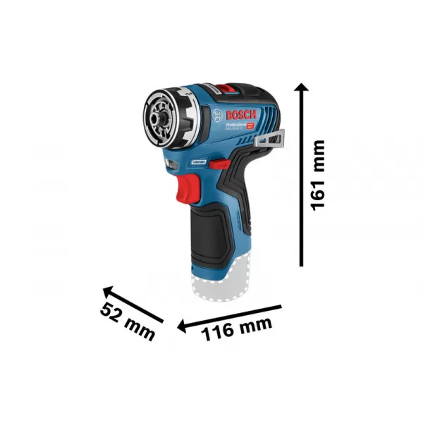 Aku vrtačka Bosch GSR 12V-35 FC Chuck only Professional 06019H3002 - solo