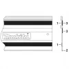 Kluzná páska k liště Makita 1400mm 413101-9