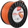 Struna nylonová Plus 2,4mm, 262m, oranžová, kulatá, Makita