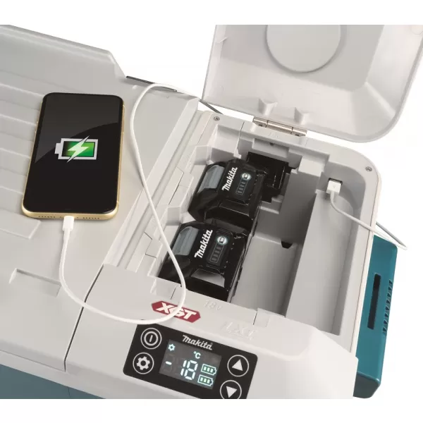 Aku chladící a ohřívací box Makita CW001GZ, 20l Li-ion XGT/LXT