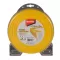 Struna nylonová Pro 3,0mm, 44m, žlutá, hranatá, Makita