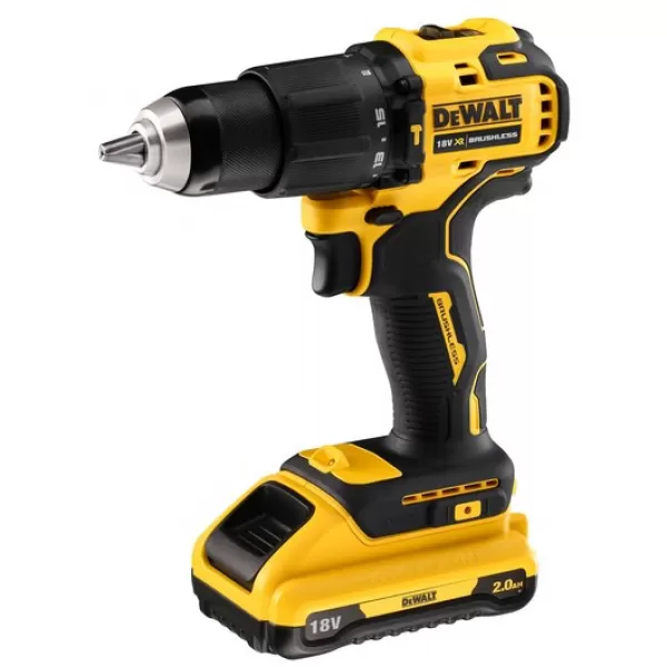 Aku příklepová vrtačka 18V 2x2,0Ah Dewalt DCD709D2T