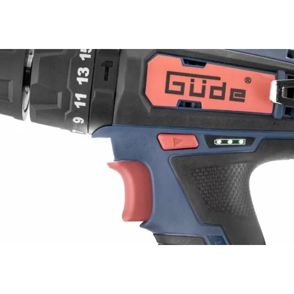 Aku šroubovák s příklepem Güde BSB 12-201-20K