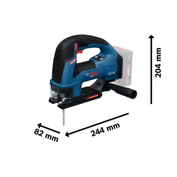 Aku přímočará pila Bosch GST 18V-155 BC Professional 2 x 18V/4,0Ah 06015B1002