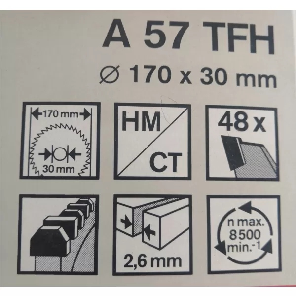 Kotouč pilový 170x30 48z Bosch 2608640160