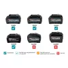 Aku rádio DAB Makita MR003GZ, Li-ion CXT, LXT, XGT,12V-40V - solo