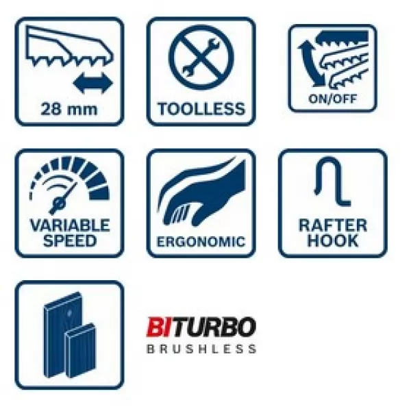 Aku pila ocaska Bosch GSA 185-Li Professional