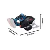 Aku okružní pila na kov Bosch GKM 18V-50 Professional 06016B8002
