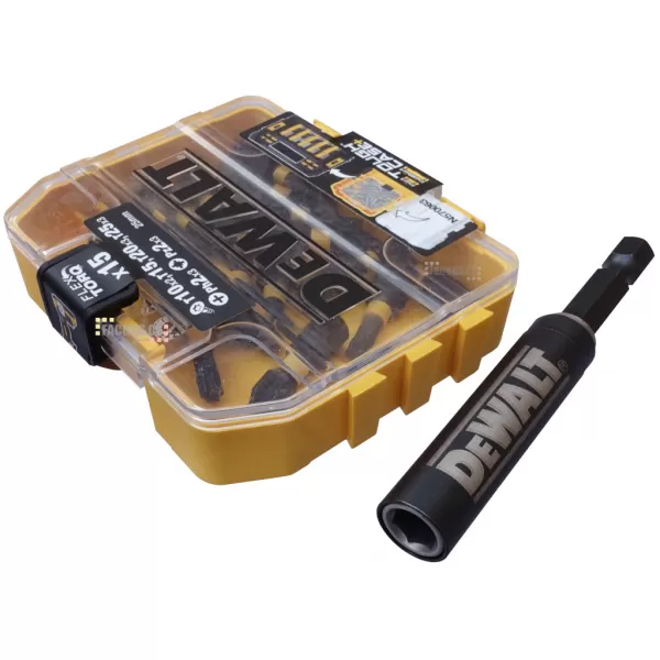 Sada šroubovacích bitů FLEXTORQ, 16 ks Dewalt DT70577T