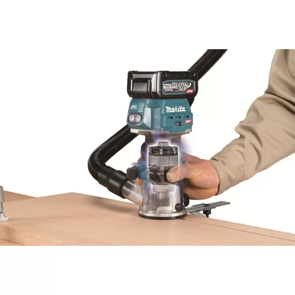 Aku kombinovaná frézka s příslušenstvím Makita RT001GZ17 Li-ion XGT 40V - solo