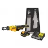 Aku bezuhlíková ráčna Dewalt s otevřenou hlavou 18V - 1/4" DCF504L1G