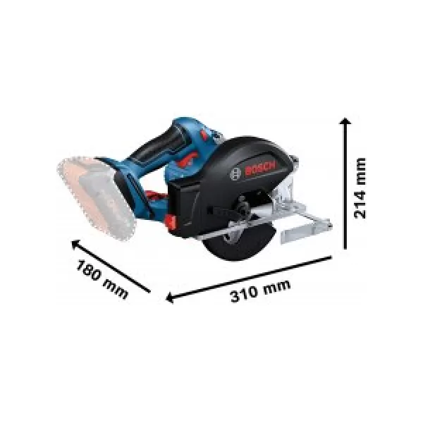 Aku okružní pila na kov Bosch GKM 18V-50 Professional 06016B8000 - solo