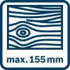 Aku přímočará pila Bosch GST 18V-155 SC Professional - solo 06015B0000