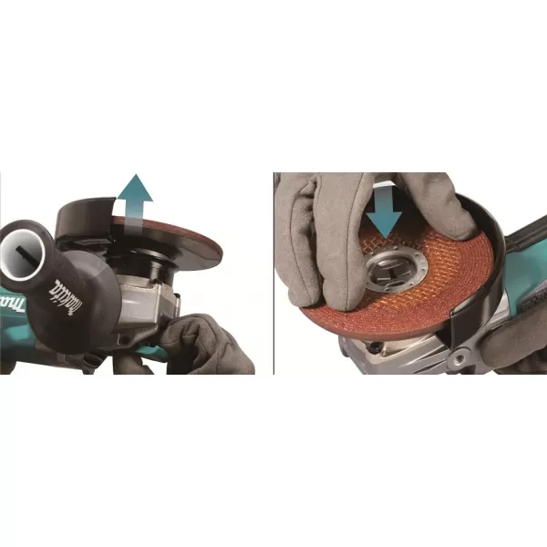 Aku úhlová bruska s regulací a X-lock Makita GA044GZ 125mm Li-ion XGT 40V - solo